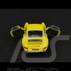 Porsche 911 Carrera RS 2.7 1973 Jaune / Bandes Noires Jouet à friction 1/38 Welly MAP01025015