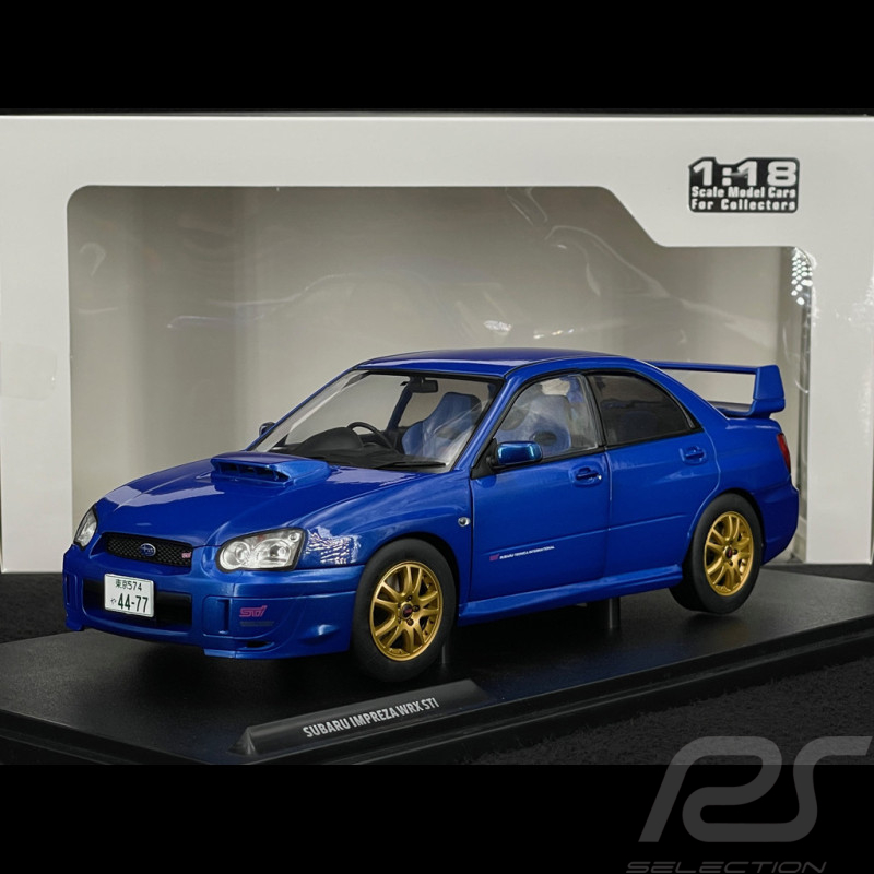 Subaru Impreza WRX STI 2003 Sonic Blau 1/18 Solido S1812301