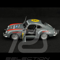 Porsche 356 Pre-A Coupe n° 147 Racing Panamericana 1954 Gris 1/18 Solido S1802807