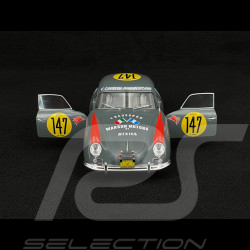 Porsche 356 Pre-A Coupe n° 147 Racing Panamericana 1954 Grey 1/18 Solido S1802807