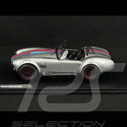 Shelby Cobra 427 Mk II 1965 Argent / Bandes Martini 1/18 Solido S1804913