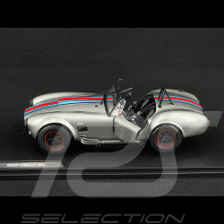 Shelby Cobra 427 Mk II 1965 Silber / Martini Streifen 1/18 Solido S1804913