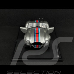 Shelby Cobra 427 Mk II 1965 Silver / Martini Stripes 1/18 Solido S1804913