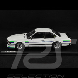 BMW Alpina B7 Turbo 1984 White / Blue and Green Stripes 1/18 Solido S1810303