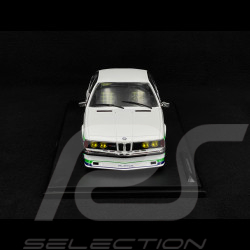 BMW Alpina B7 Turbo 1984 Blanc / Bandes Bleues et Vertes 1/18 Solido S1810303
