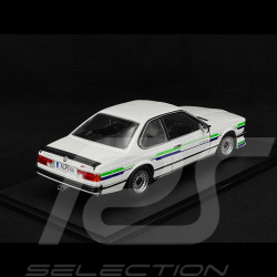 BMW Alpina B7 Turbo 1984 Weiß / Blau-Grüne Streifen 1/18 Solido S1810303