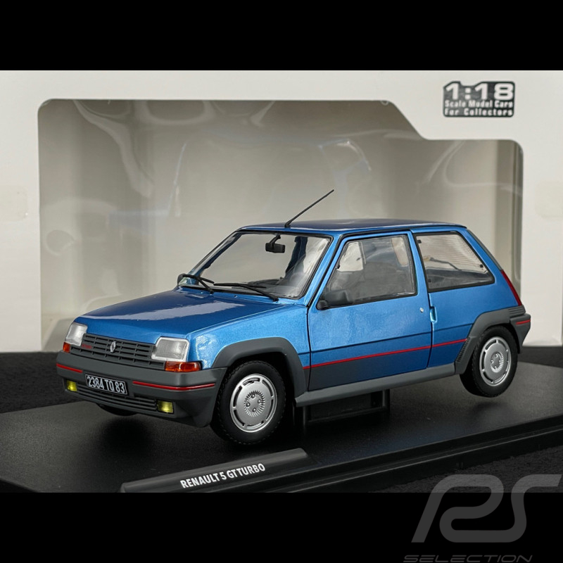 Renault 5 GT Turbo Mk I 1985 Bleu Alpine 1/18 Solido S1810004