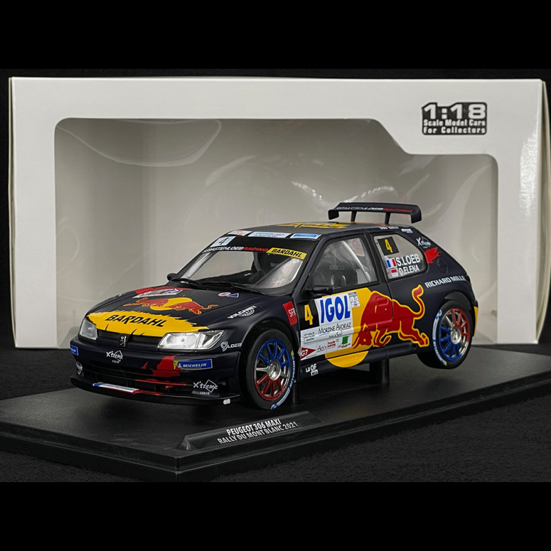 Peugeot 306 Maxi n° 4 Winner Rallye du Mont Blanc 2021 Sebastien