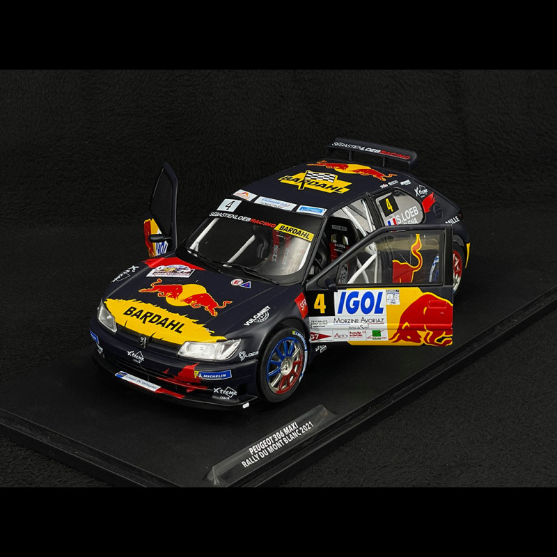 Peugeot 306 Maxi n° 4 Winner Rallye du Mont Blanc 2021 Sebastien