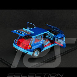 Renault 5 Turbo 1981 Olympe Blue 1/18 Solido S1801308
