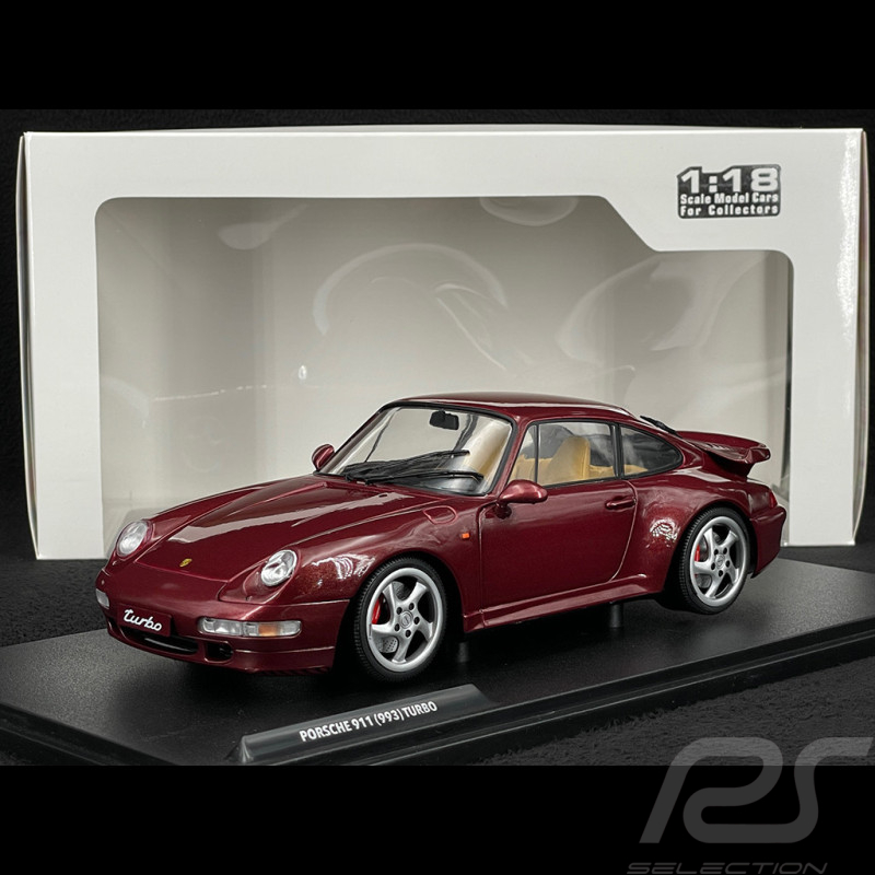 Porsche 911 Turbo Typ 993 1997 Arena Rot 1/18 Solido S1810102