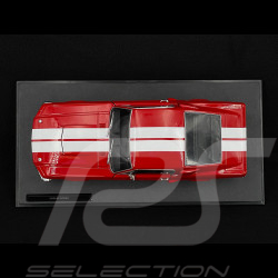 Ford Mustang Shelby GT500 1967 Candy Apple Red / White Stripes 1/18 Solido S1802902