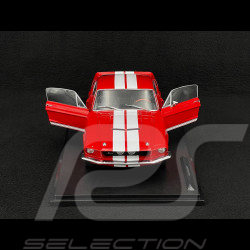 Ford Mustang Shelby GT500 1967 Candy Apple Red / White Stripes 1/18 Solido S1802902