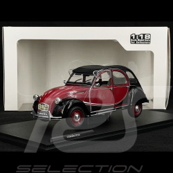 Citroën 2CV 6 Charleston 1982 Rouge Delage / Noir 1/18 Solido S1805013