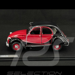 Citroën 2CV 6 Charleston 1982 Rouge Delage / Noir 1/18 Solido S1805013