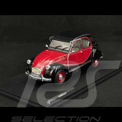 Citroën 2CV 6 Charleston 1982 Rouge Delage / Noir 1/18 Solido S1805013