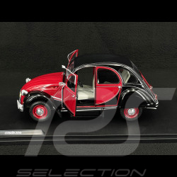Citroën 2CV 6 Charleston 1982 Rouge Delage / Noir 1/18 Solido S1805013
