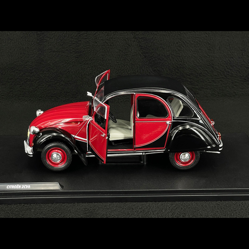 Citroën 2CV 6 Charleston 1982 Delage Red / Black 1/18 Solido S1805013