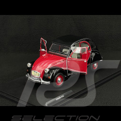 Citroën 2CV 6 Charleston 1982 Delage Red / Black 1/18 Solido S1805013