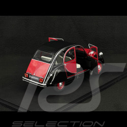 Citroën 2CV 6 Charleston 1982 Rouge Delage / Noir 1/18 Solido S1805013