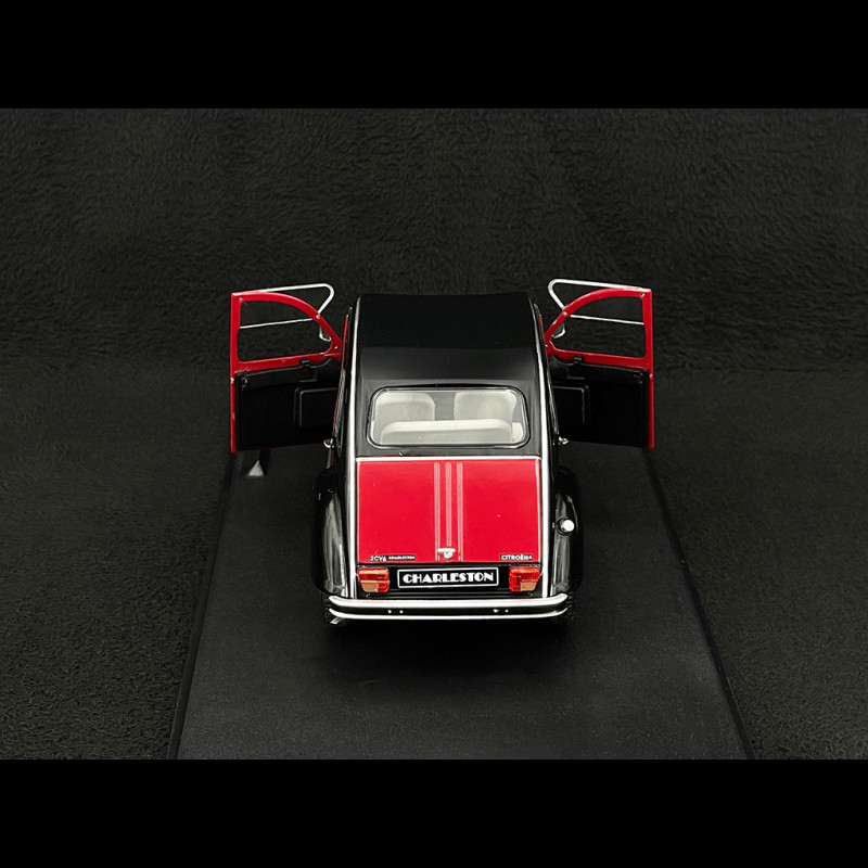 Citroën 2CV 6 Charleston 1982 Delage Red / Black 1/18 Solido S1805013