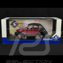 Citroën 2CV 6 Charleston 1982 Delage Red / Black 1/18 Solido S1805013