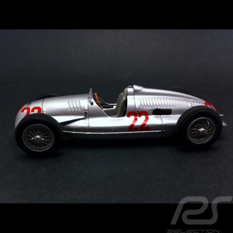 Auto Union Type D GP Italie 1938 n° 22 1/43 Minichamps 400380022