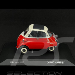 BMW Isetta 1955 Red / White 1/18 Minichamps 110024001