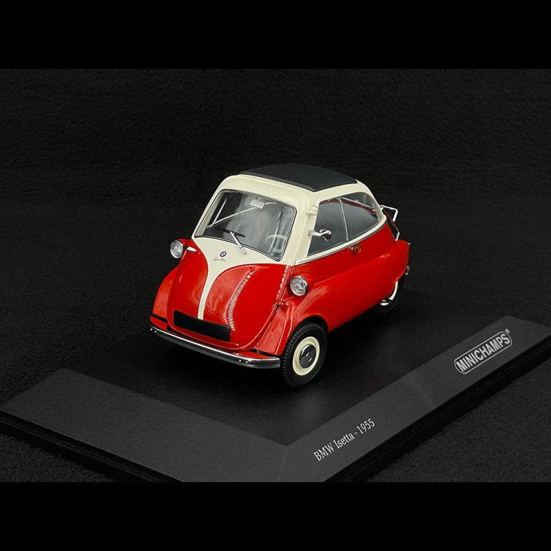  Isetta 250 1955年リミテッドエディションミニカー BMW Isetta 1955 Red / White 1/18 Minichamps 110024001