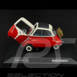 BMW Isetta 1955 Red / White 1/18 Minichamps 110024001