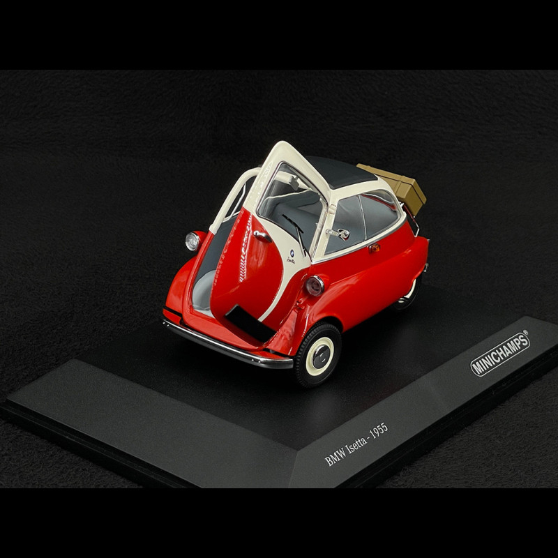 BMW Isetta 1955 Red / White 1/18 Minichamps 110024001