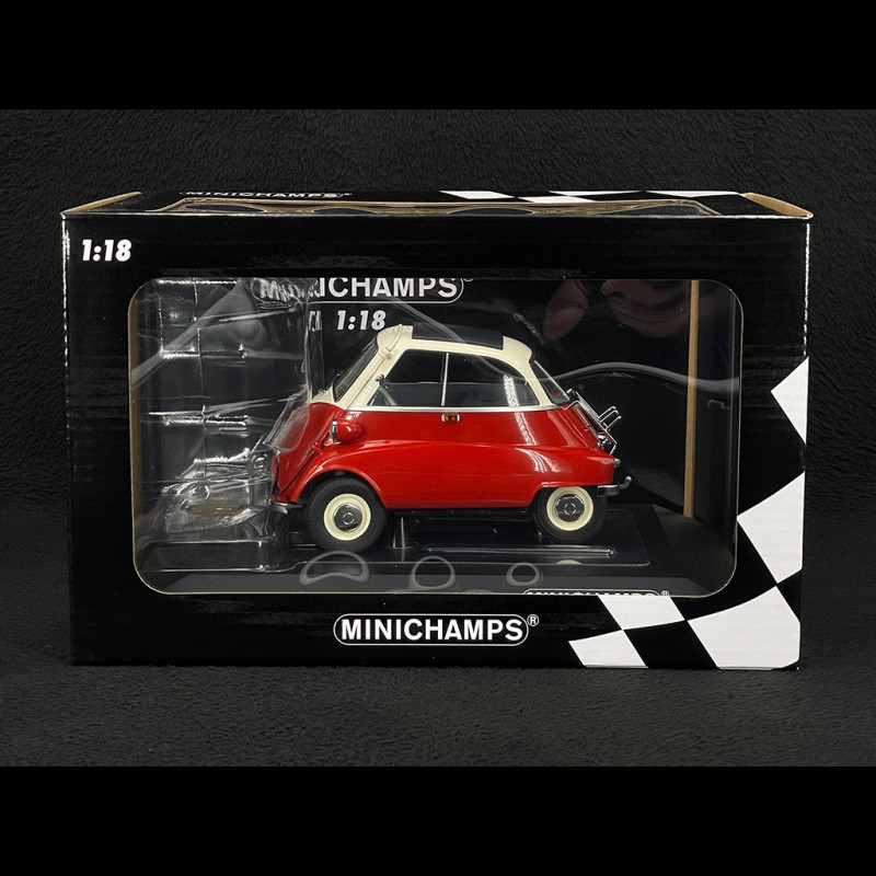 BMW Isetta 1955 Red / White 1/18 Minichamps 110024001