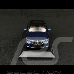 BMW I5 M60 2024 Bleu Foncé Métallisé 1/43 Minichamps 410024100
