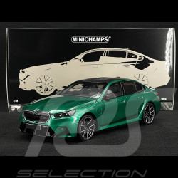 BMW M5 2024 Green Metallic 1/18 Minichamps 110023800
