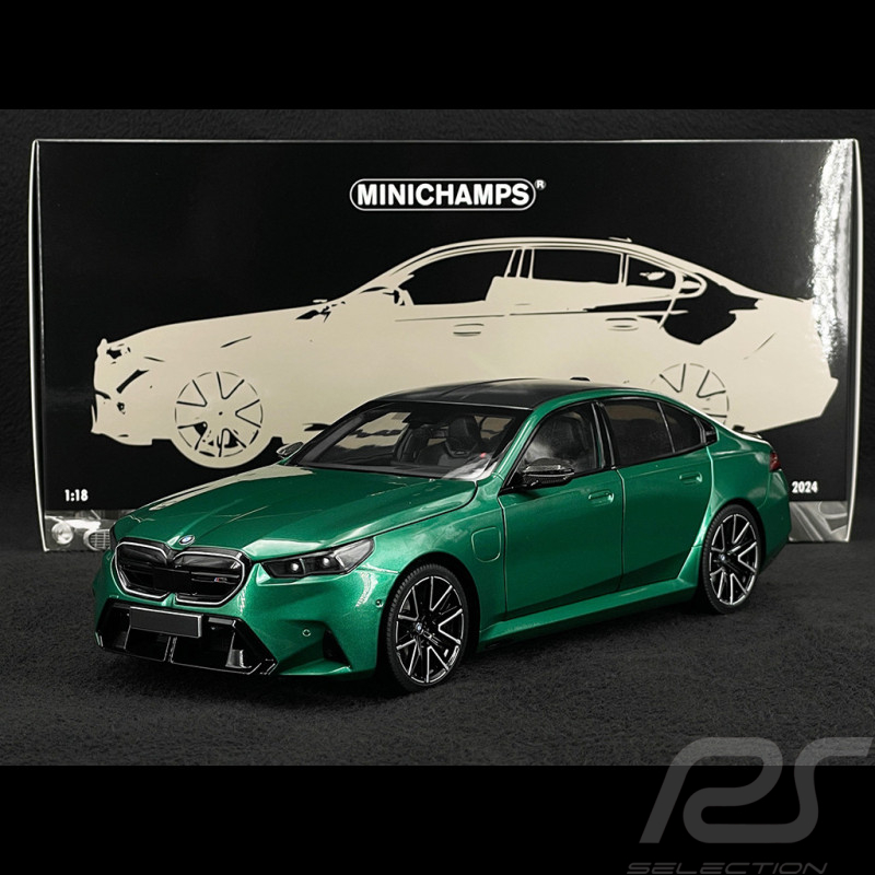 BMW M5 2024 Vert Métallisé 1/18 Minichamps 110023800