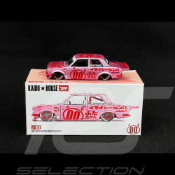 Datsun 510 Pro Street Buta V1 1969 Rose 1/64 Mini GT KHMG161