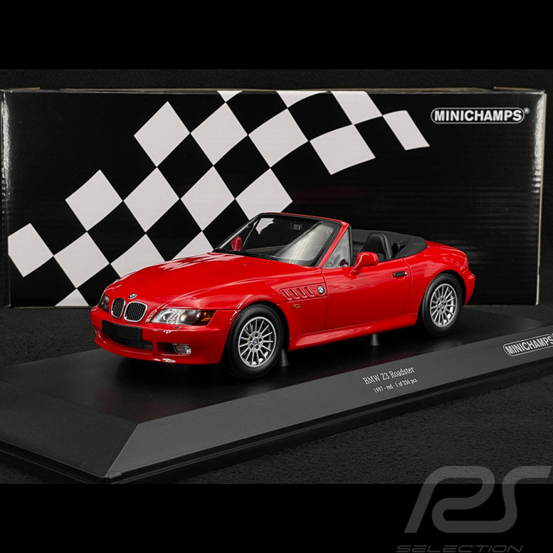 BMW Z3 Roadster 1997 Rot 1/18 Minichamps 155024131