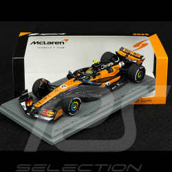 Lando Norris McLaren MCL39 n° 4 Vainqueur GP Monaco 2025 F1 avec Pit Board 1/43 Spark S9622