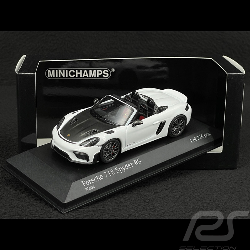 Porsche 718 Spyder RS 2023 Weissach Package White 1/43 Minichamps 410063131