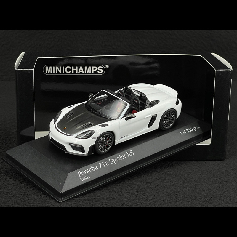 ミニチャンプス　 Porsche 718 RS 60 Spyder 1/43 Porsche 718 Spyder RS 2023 Weissach Package White 1/43 Minichamps