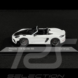 Porsche 718 Spyder RS 2023 Weissach Package Weiß 1/43 Minichamps 410063131