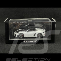 Porsche 718 Spyder RS 2023 Pack Weissach Blanc 1/43 Minichamps 410063131