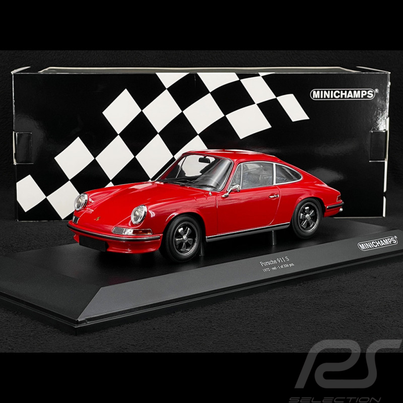 Porsche 911 S 2.4 1972 Red 1/18 Minichamps 155063000
