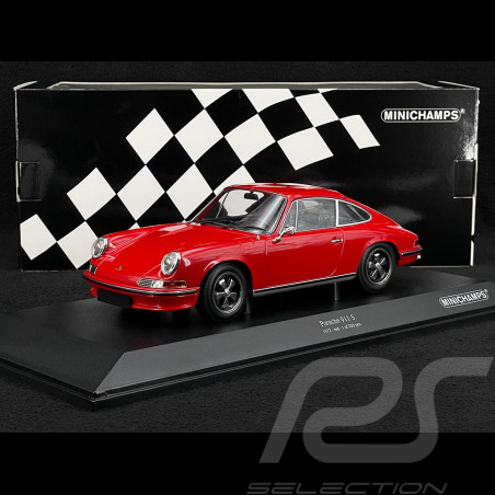 Porsche 911 S 2.4 1972 Red 1/18 Minichamps 155063000