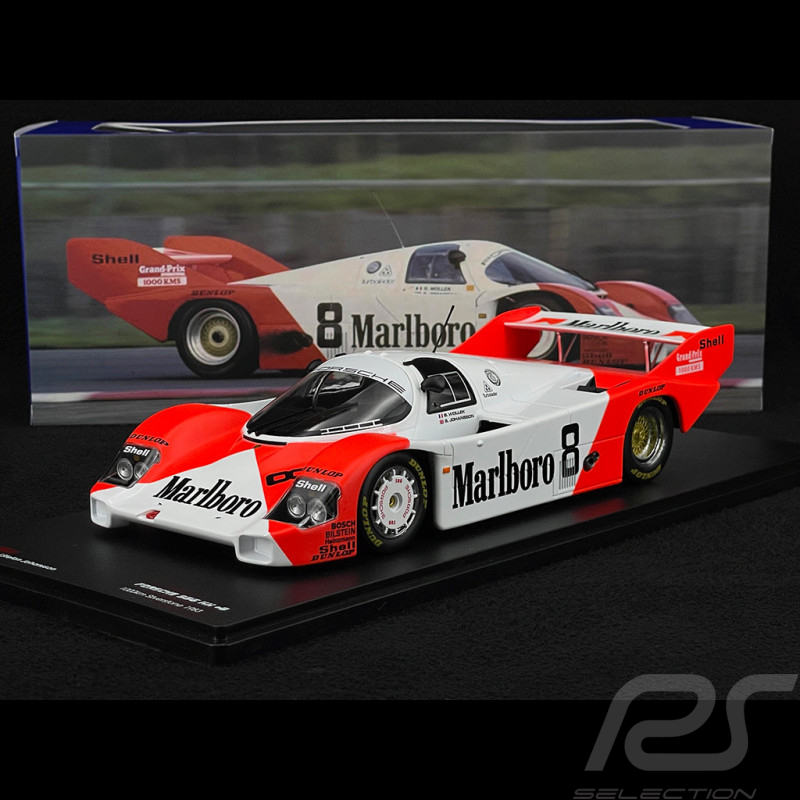 Porsche 956 KH n° 8 2nd 1000km Silverstone 1983 1/18 Werk83 W18036003