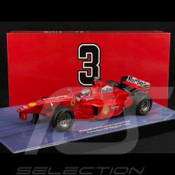 Michael Schumacher Ferrari F300 n° 3 Belgian GP 1998 F1 3 Wheels 1/18 Werk83 W18033007