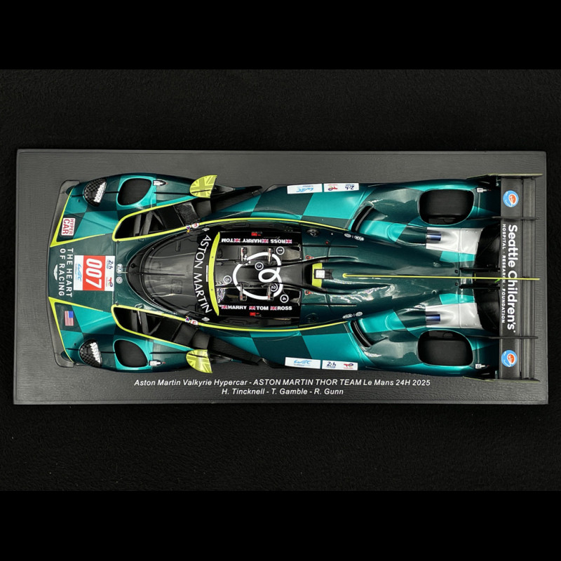 Aston Martin Valkyrie n° 007 24h Le Mans 2025 1/18 Spark 18S1050