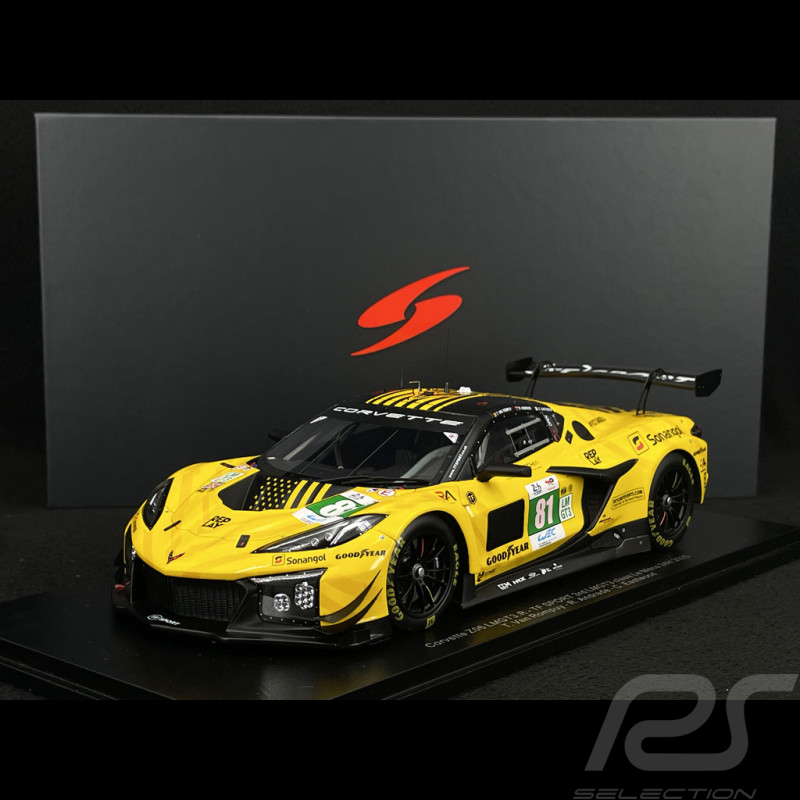 Chevrolet Corvette Z06 GT3.R n° 81 3ème LMGT3 24h Le Mans 2025 1/18 Spark 18S1078