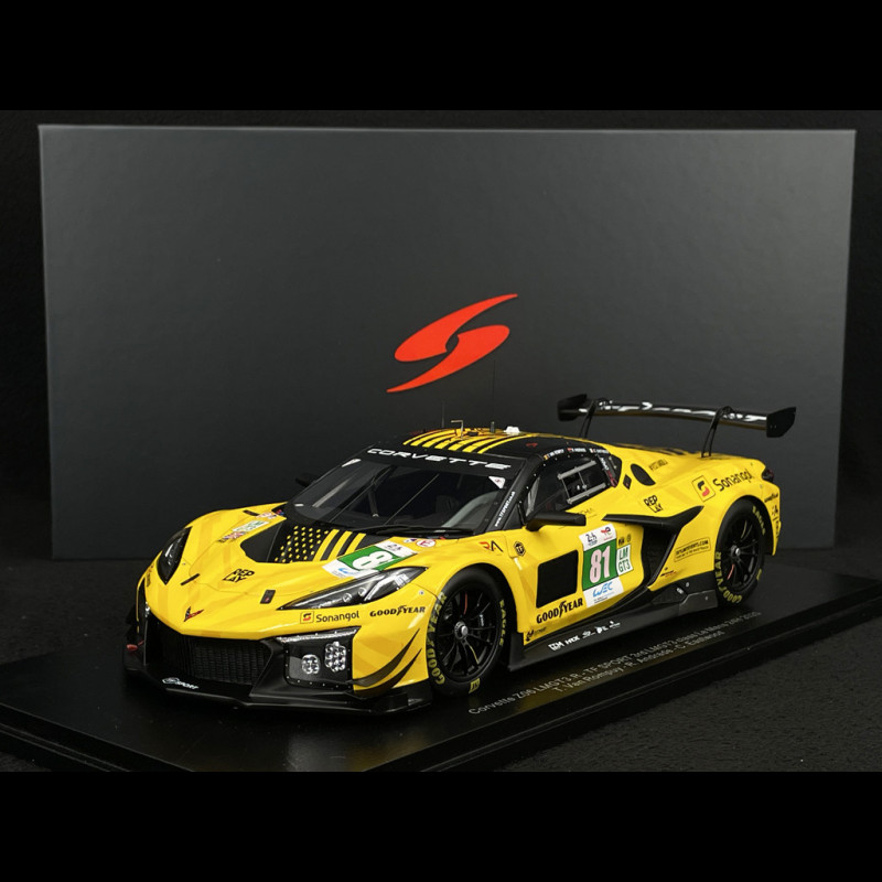 Chevrolet Corvette Z06 GT3.R n° 81 3rd LMGT3 24h Le Mans 2025 1/18