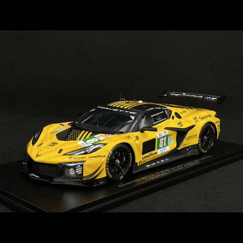 Chevrolet Corvette Z06 GT3.R n° 81 3rd LMGT3 24h Le Mans 2025 1/18
